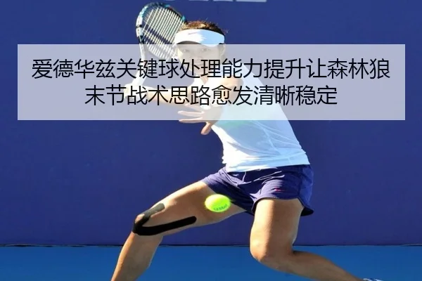 爱德华兹关键球处理能力提升让森林狼末节战术思路愈发清晰稳定